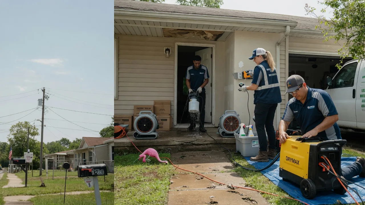 Storm Damage Water Removal in Clarksburg, WV near me